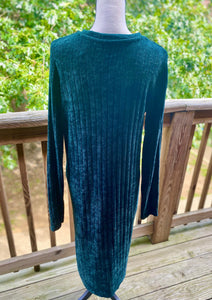 Hunter Green Sweater Dress